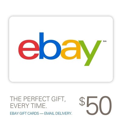 $50 eBay Gift Card for only $45 - Email Delivery (10% Off)