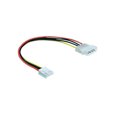 Molex 4 pin Male to Floppy Drive 4 pin Female Power Cable 8 inches lot wholesale