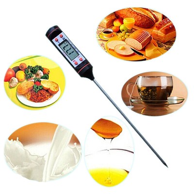 Best Digital Cooking Food Probe Meat Kitchen BBQ Selectable Thermometer ABC