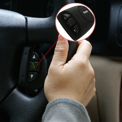 Hands-free Bluetooth Car Kit Speaker for iPhone 3 4s 5 Samsung Note Galaxy Nokia