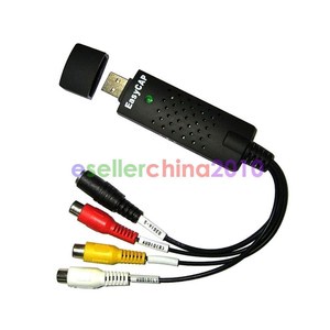 EasyCAP TV USB 2.0 Audio Video VHS to DVD Converter Capture Card Adapter DC60 PC