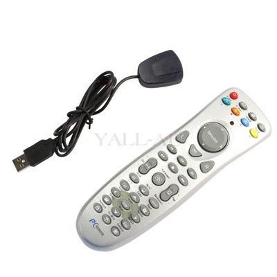 New USB Remote Control + IR Receiver For PC Computers Laptop Notebook