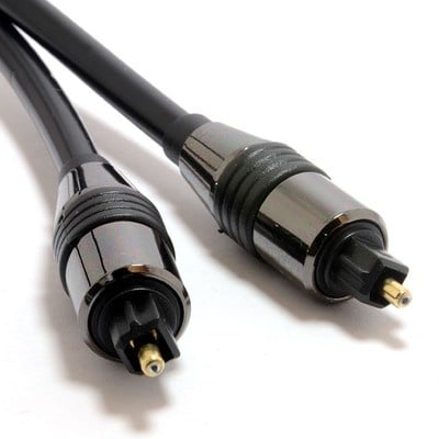 3m TOSlink Optical Digital Cable SPDIF Lead HIGH QUALITY 5mm Thick & 24K GOLD
