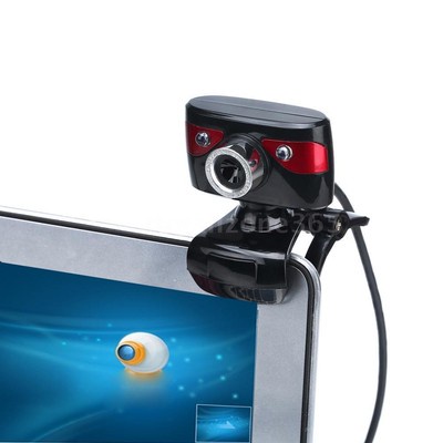 USB2.0 12MP HD Camera Web Cam 360 Degree with Mic Clip-on for Android TV PC T2B3