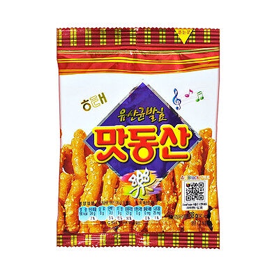 Korean Snack HAITAI Mini MATDONGSAN 38g 2,5,10,16ea, Crispy and Sweet
