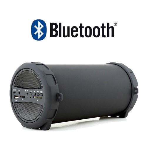 Bluetooth Portable Speaker Wireless Bass Stereo Black for PC Tablet#Rechargeable