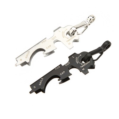 Multi-function EDC 8 in 1 Bottle Opener Keychain Gadget Multi-function Key Clip
