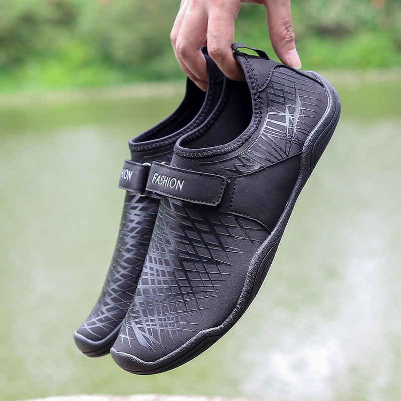 Men's Water Shoes Aqua Sport Exercise Pool Barefoot Beach Swim Slip On Surf