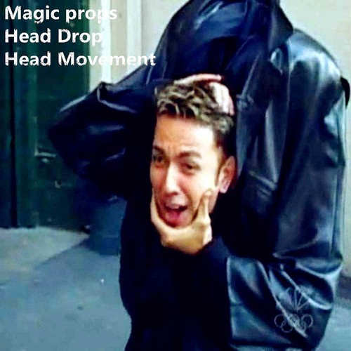 Christmas Prop Head Drop Illusion Scary Magic Head Movement Street Shocker Trick