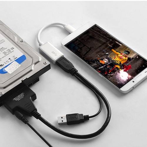 Universal USB 2.0 To SATA External Converter Adapter Cable For 2.5