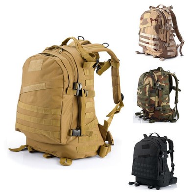 40L 3D Outdoor Military Rucksacks Tactical Backpack Camping Hiking Trekking Bag