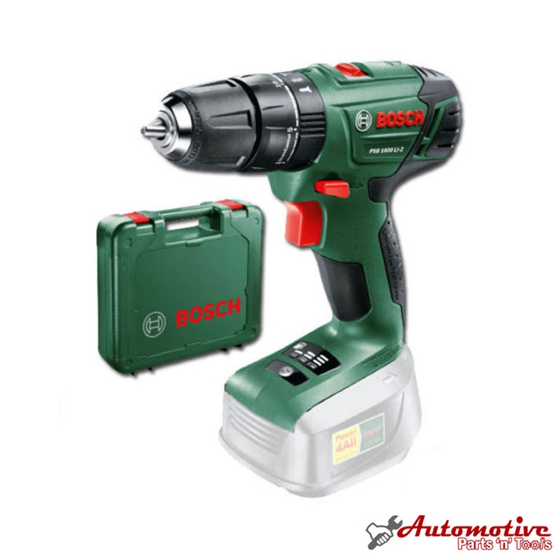 Bosch POWER4ALL PSB 1800 LI-2 18v Cordless Combi Drill *Drill Only* + Carry Case