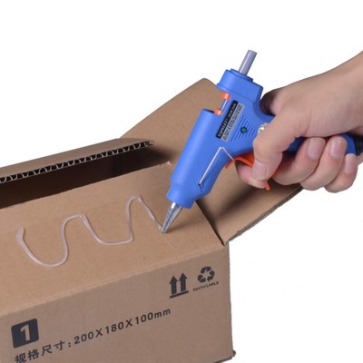 Professional Hot Melt Glue Gun 20W Handy with 50 Glue Sticks Graft Repair Tool
