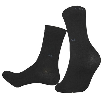 5 Pairs Mens Solid Color Diabetic Socks MK 