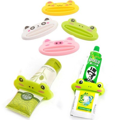 Hot Animal Toothpaste Dispenser Easy Tube Rolling Holder Squeezer Easy Cartoon