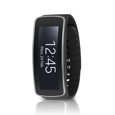 Samsung Galaxy Gear Fit SM-R350 Smartwatch Fitness Tracker - Black