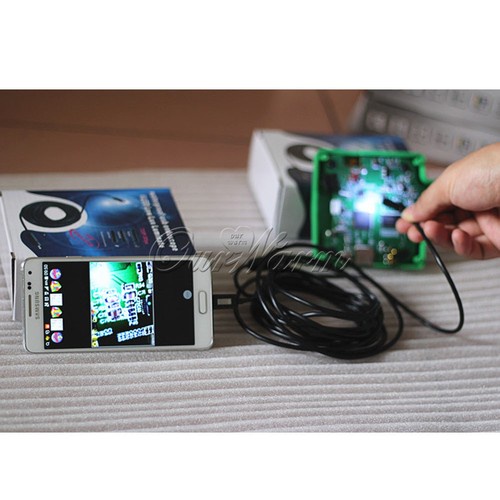 5M Waterproof IP67 7mm Endoscope 6LED Snake Borescope USB Camera Inspection NEW