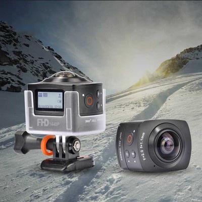 Hot AMKOV High-definition 360-degree Panoramic Wireless Outdoor Sports Camera MT