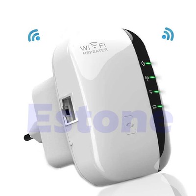 EU Wireless N 802.11N WPS Wifi 300Mbps Repeater Network AP Router Range Expander