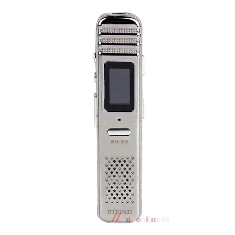 4GB Best W/ LCD Screen Activated Mini Micro USB Digital Audio Voice Recorder MP3