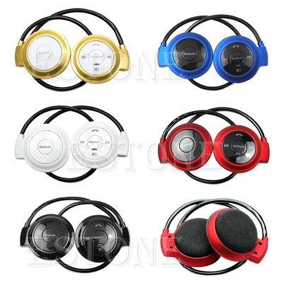 Wireless Bluetooth Stereo Headset Headphone Earphone For iPhone Samsung LG HTC