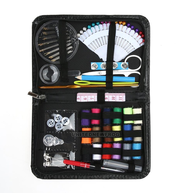 UN3F Home Travelling Multifunctional Sewing Box Kit Set for Quilting(91Pcs)