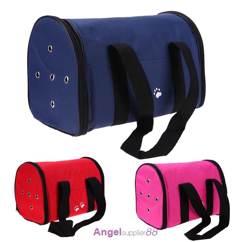 Foldable OxGord Pet Carrier Soft Sided Cat/ Dog Travel Tote Bag Airline Approved