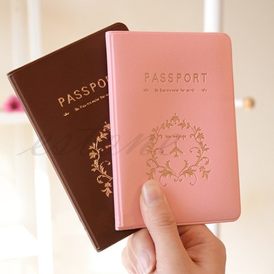 New Travel Utility Simple Passport ID Card Cover Holder Case Protector Skin PVC