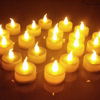 LED Tealight Tea Candle Battery Light Xmas Party Wedding Home Safety Decoration