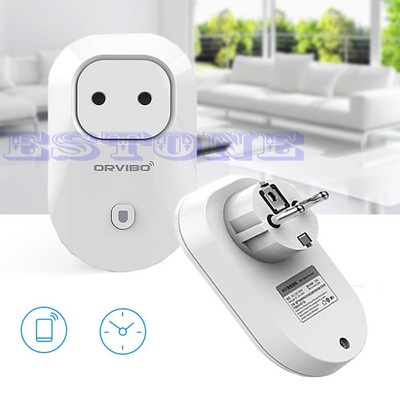 S20 Wifi Cell Phone Remote Control Switch Timer Smart Power Socket EU Plug