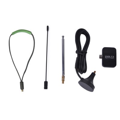 DVB-T2 Micro USB Tuner Mobile HD TV Receiver Stick for Android Phone Tablet Cool