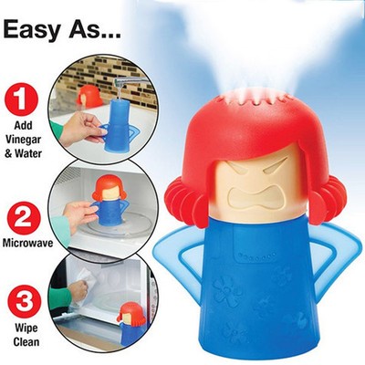 Metro Angry Mama Microwave Cleaner Kitchen Gadget Tool Useful