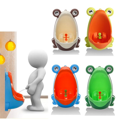 Children Potty Toilet Training Kids Frog Urinal for Boys Pee Trainer Bathroom