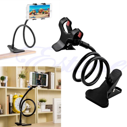 1Pc Universal Lazy Bed Desktop Mount Car Stand Holder For Cell Phone Long Arm