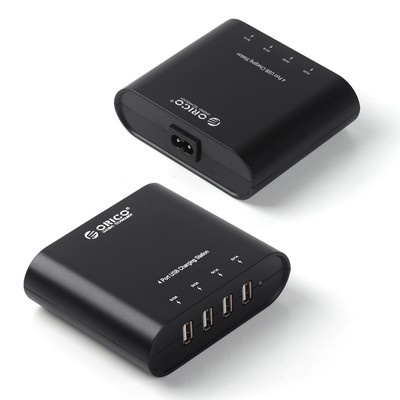 Orico DCH-4U 4 Port USB Charging Station Charger 5V1A/2A for iPad iPhone
