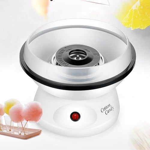 Mini Electric DIY Cotton Candy Maker Fluffy Sugar Floss Machine Carnival Party