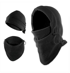 Black Winter Hat Full Face Warm Outdoor Sport Skiing Biking Hiking Mask Hood