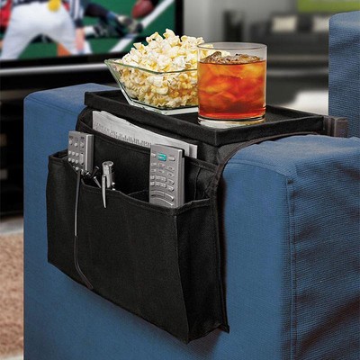 NEW 6 Pockets Sofa Couch Arm Rest Tidy Caddy Organizer Storage Case Bag UR