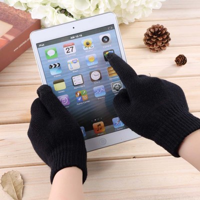 Men Women Winter Touch Screen Gloves For Smart Phone Tablet Full Finger Mittens