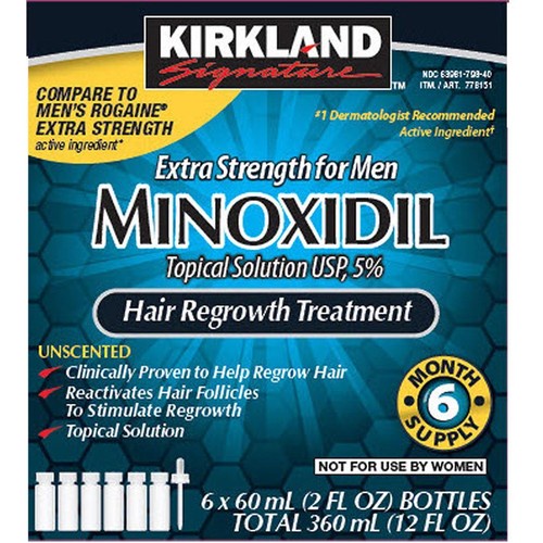 NEW Kirkland 6SCGzz1 Minoxidil 5% Extra Strength Hair Loss Treatment Regrowth