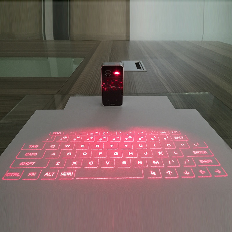 Mini Portable Laser Virtual Projection Keyboard And Mouse To For Tablet Pc NEW L