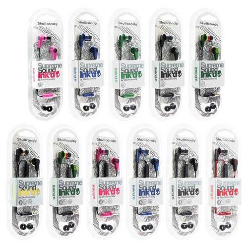 Original Skullcandy ink'd 2 Headphone/earphone/mic for iPhone 4 4S 5 5S 5C/iPod