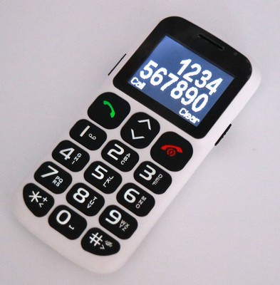UNLOCKED SIMPLE BIG BUTTON IMAGE GSM MOBILE CELL PHONE FOR SENIORS ELDERLY SOS