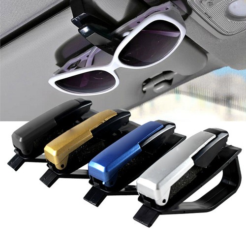 Sun Visor Sunglasses Eye Glasses Card Pen Holder Clip Car Vehicle Accessory