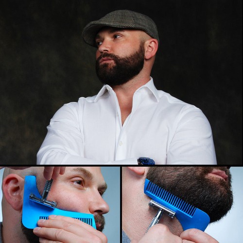 2016 New Sale The Beard Bro-Beard Shaping Tool for Perfect Lines and Symmetry