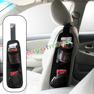 Car Seat Side Storage Organizer Interior Multi-Use Bag Accessory New