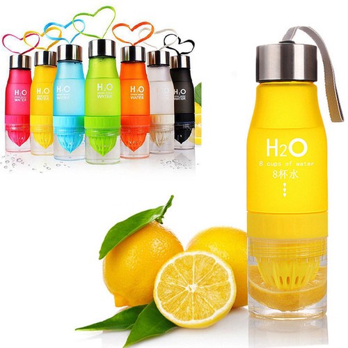 700ml Sports Bike Health Fruit Infusing Infuser Lemon Juice Make Water Bottle
