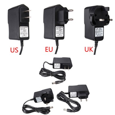 Global Universal US/UK/EU Plug DC 3V 1A Power Supply Adapter 100-240 AC Charger