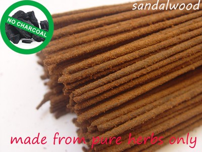 natural sandalwood nagchampa +HANDMADE INCENSE stick natural plant base binders