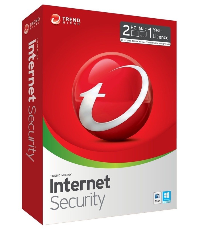 Trend Micro Internet Security 11 2017 2 Year 1 Device (Licence Key Only)